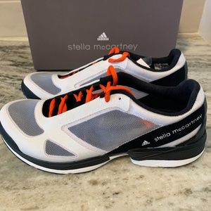 Adidas By Stella McCartney White Adizero Trainers